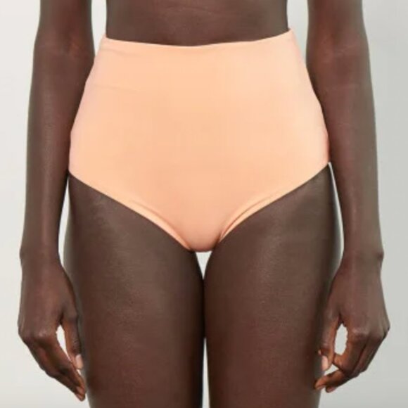 Mara Hoffman Orange Bikini Set with Wrap Style and High-Waisted Design - Picture 5 of 16